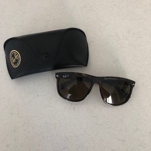 Ray Ban Brown Boyfriend Sunglasses